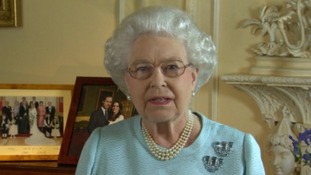 The Queen delivers her Diamond Jubilee message