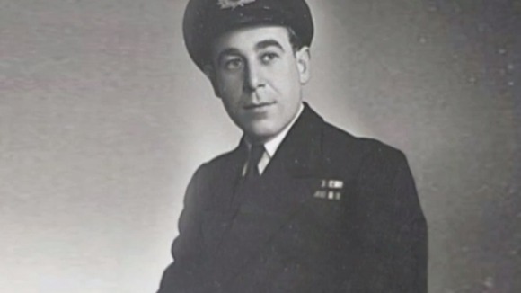 Bernard Jordan pictured in his uniform during WWII.