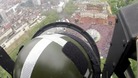 The view from the Lancaster bomber