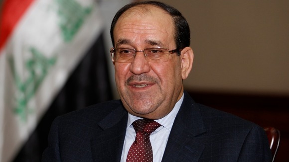 Iraq's Prime Minister Nouri al-Maliki.