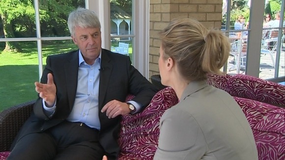 Andrew Lansley MP talks to ITV News Anglia's Olivia Paterson.