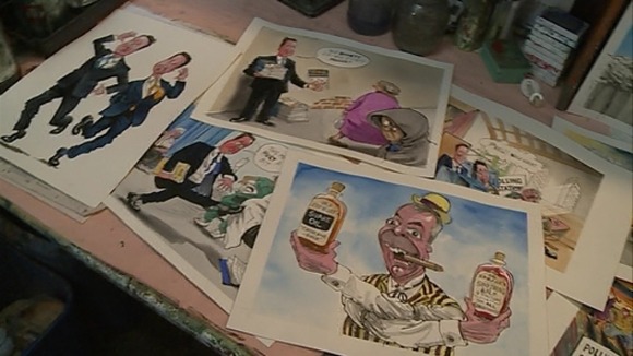 UKIP leader Nigel Farage is a favourite target for cartoonists.