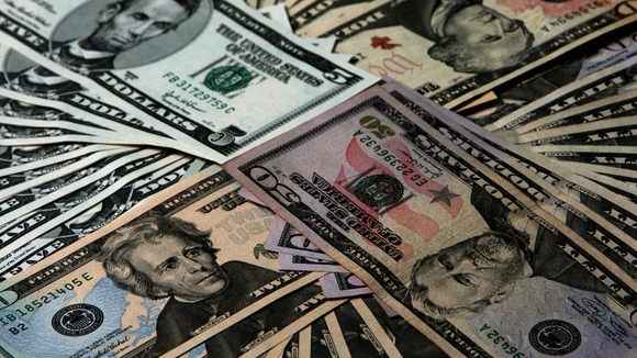 Wads of US notes like the ones found in the London apartment.
