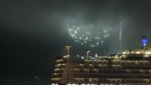 Fireworks & three Queens