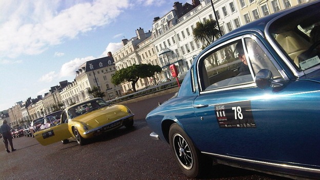 Llandudno seafront rally