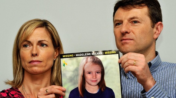 File photo of Madeleine's parents Kate and Gerry McCann.