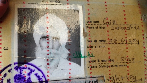 Nazar Singh passport