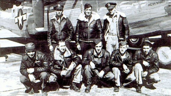 The US servicemen died in the crash in 1944
