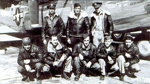 The US servicemen died in the crash in 1944