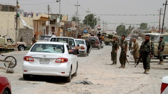 ISIS soldiers in Jalawla, Iraq.