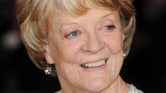 Downton Abbey's star Dame Maggie Smith.