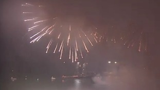 Fireworks & three Queens