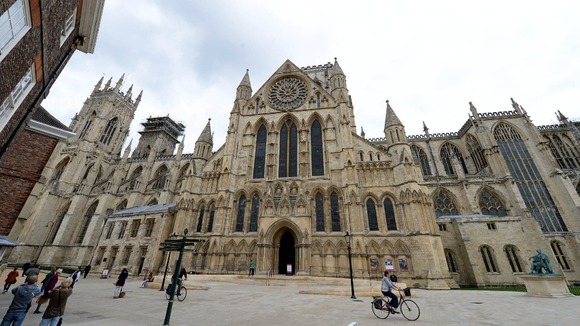 The Tour de France riders will pass by York Minster