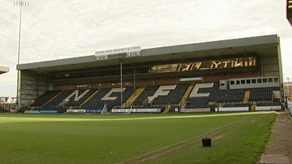 The gala dinner will take place on the pitch at Meadow Lane