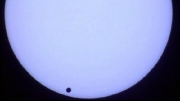 Venus transit of the sun