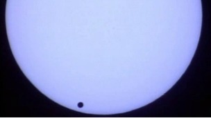 Venus transit of the sun