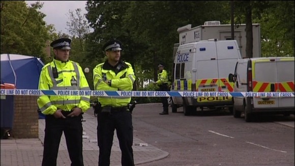 The scene of the shooting