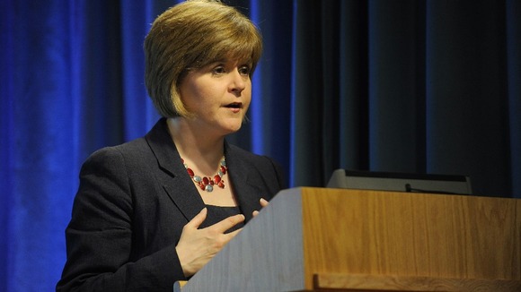 Scottish Health Secretary Nicola Sturgeon