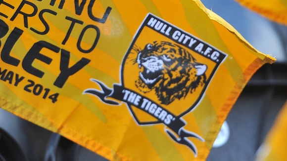 hull wembley flag badge