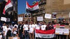 Iraqi students demonstrate against terrorism