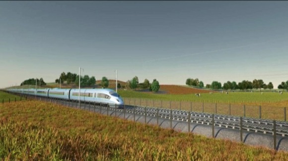 HS2 train - company video