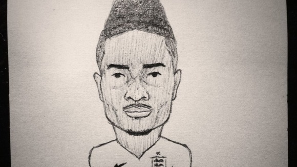 Young England star Raheem Sterling