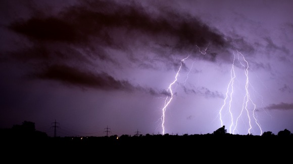 Humid air can result in thunderstorms.