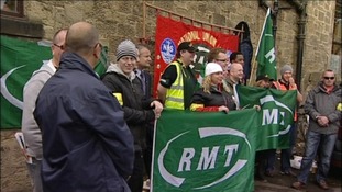 Workers strike