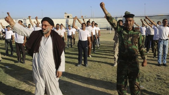 Shiite volunteers have been joining the Iraqi army to fight the Sunni militia, but they are being overwhelmed.