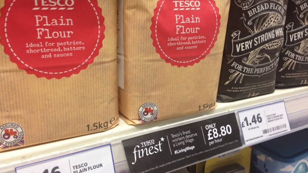 Tesco targeted by campaigners over 'poverty wages' ITV News