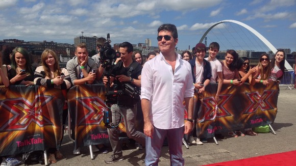Simon Cowell Newcastle