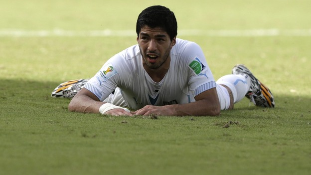 Luis Suarez is due to return to Uruguay today.