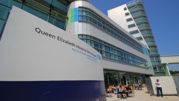 Queen Elizabeth Hospital Birmingham, where Catherine Jones visited the A&E department.