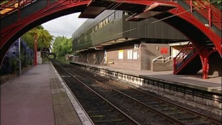 Empty Metro station