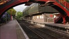 Empty Metro station