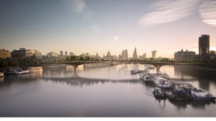 Artist's impression of the bridge