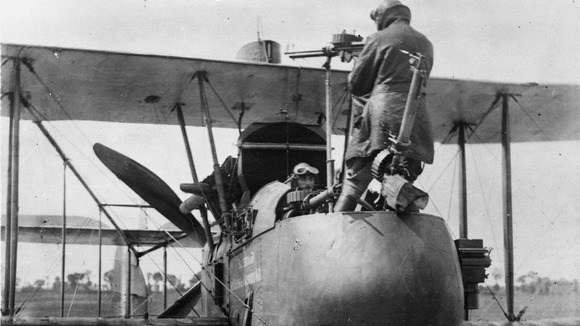 Photograph dated circa 1916 of 24 Squardron from RFC and the RAF.