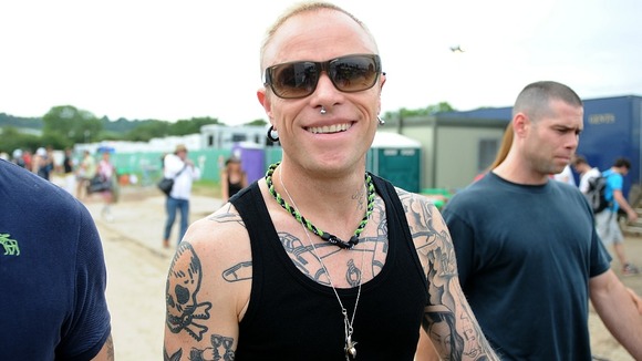 Keith Flint of The Prodigy due to perform tonight