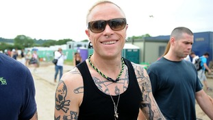 Keith Flint of The Prodigy due to perform tonight