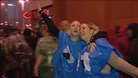 Fans in the rain