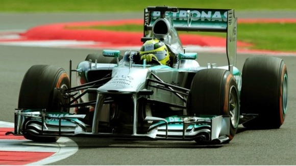 Silverstone race circuit in Northamptonshire