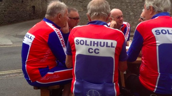 Cyclists from across the country converge on Yorkshire