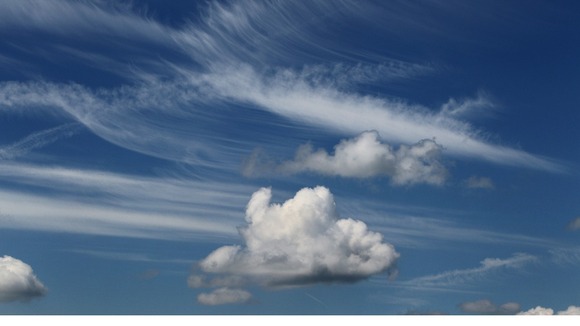 Sunday weather: Sunshine and showers, heavy at times.