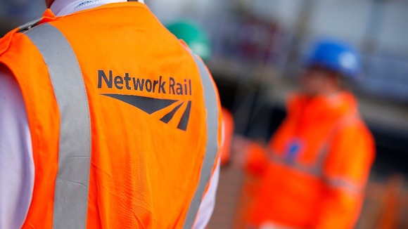 Men in Network Rail jackets.