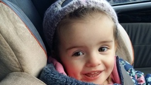 Trinity Liliana Coward died after being struck by a fire surround.