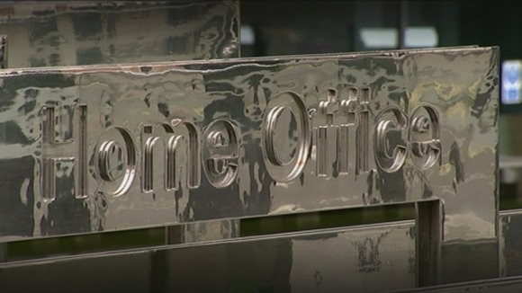 Home Office sign.