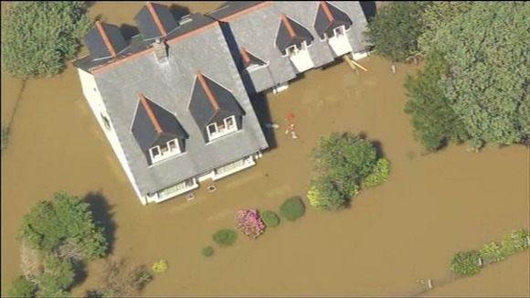 Flooding in West Wales