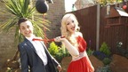 Enya Oakley and Marcus Chrisostomou at Southwood Hall, Caister High School Prom