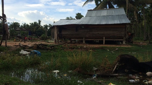 Lon Ven's school for underprivileged children.