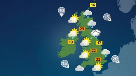 Weather map